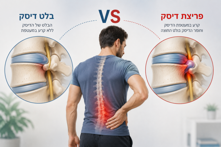 מה ההבדל בין בלט דיסק לפריצת דיסק
